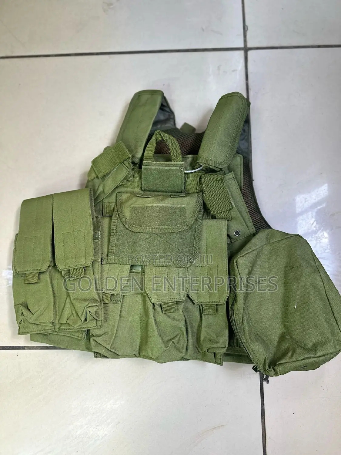 Jungle Green Tactical Body Armour Military Vest