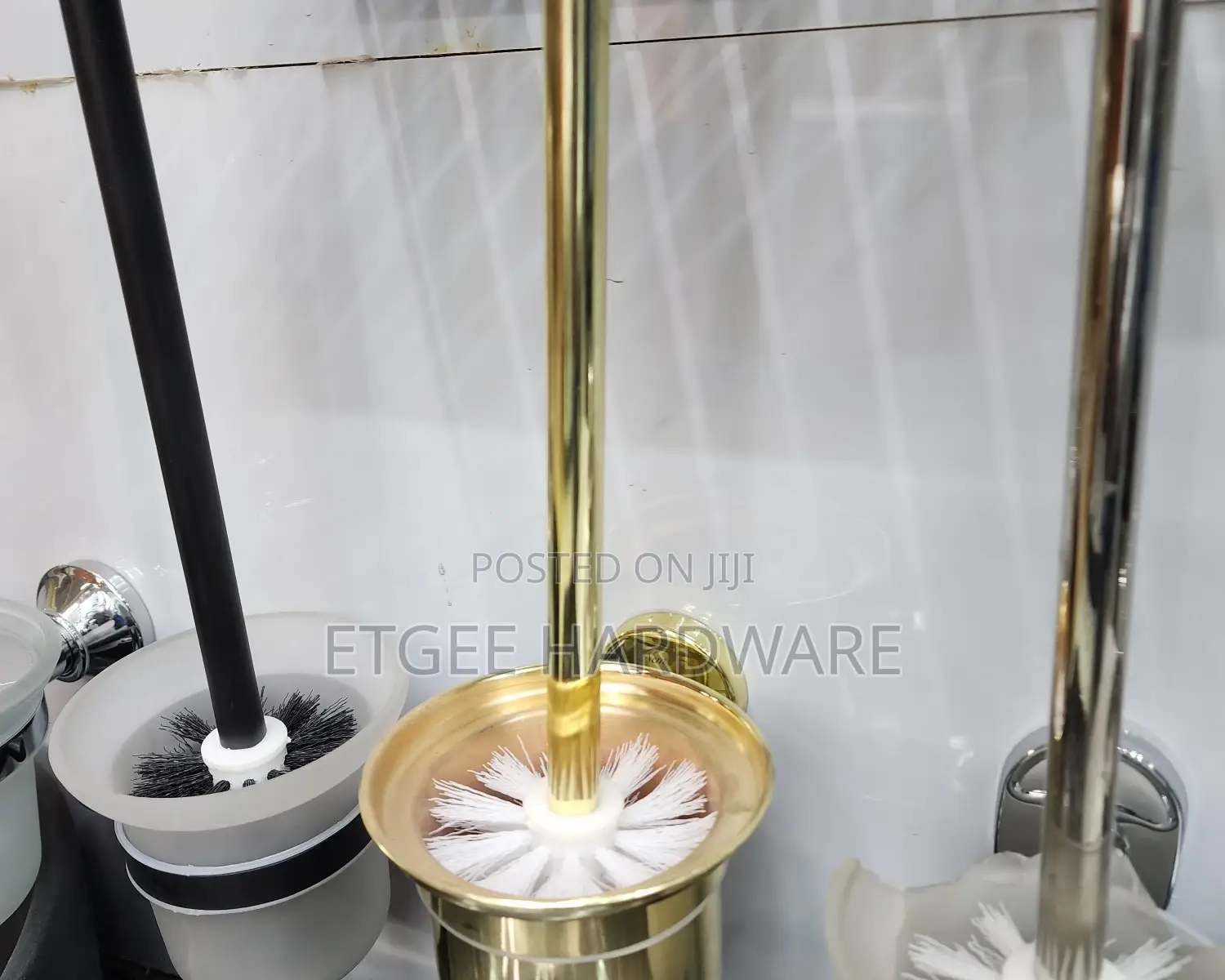 Toilet Brush Gold