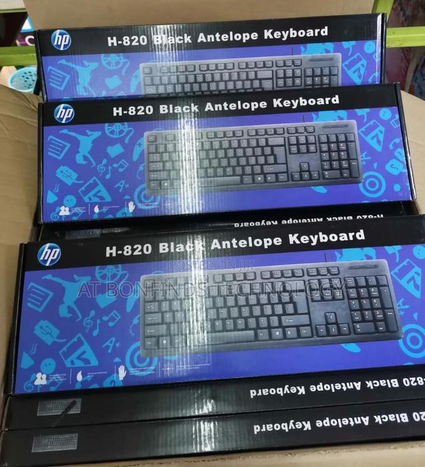 H-820 Black Antelope Keyboard - main view