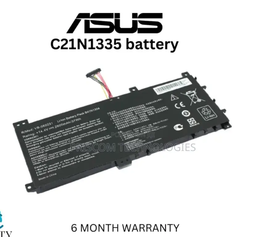 Asus Internal Laptop Battery, Brand New Asus Battery Warrant