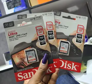 Sandisk 128gb Sd Card Ultra ,140mbps