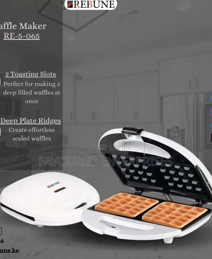 Rebune 2 Slice Waffle Maker