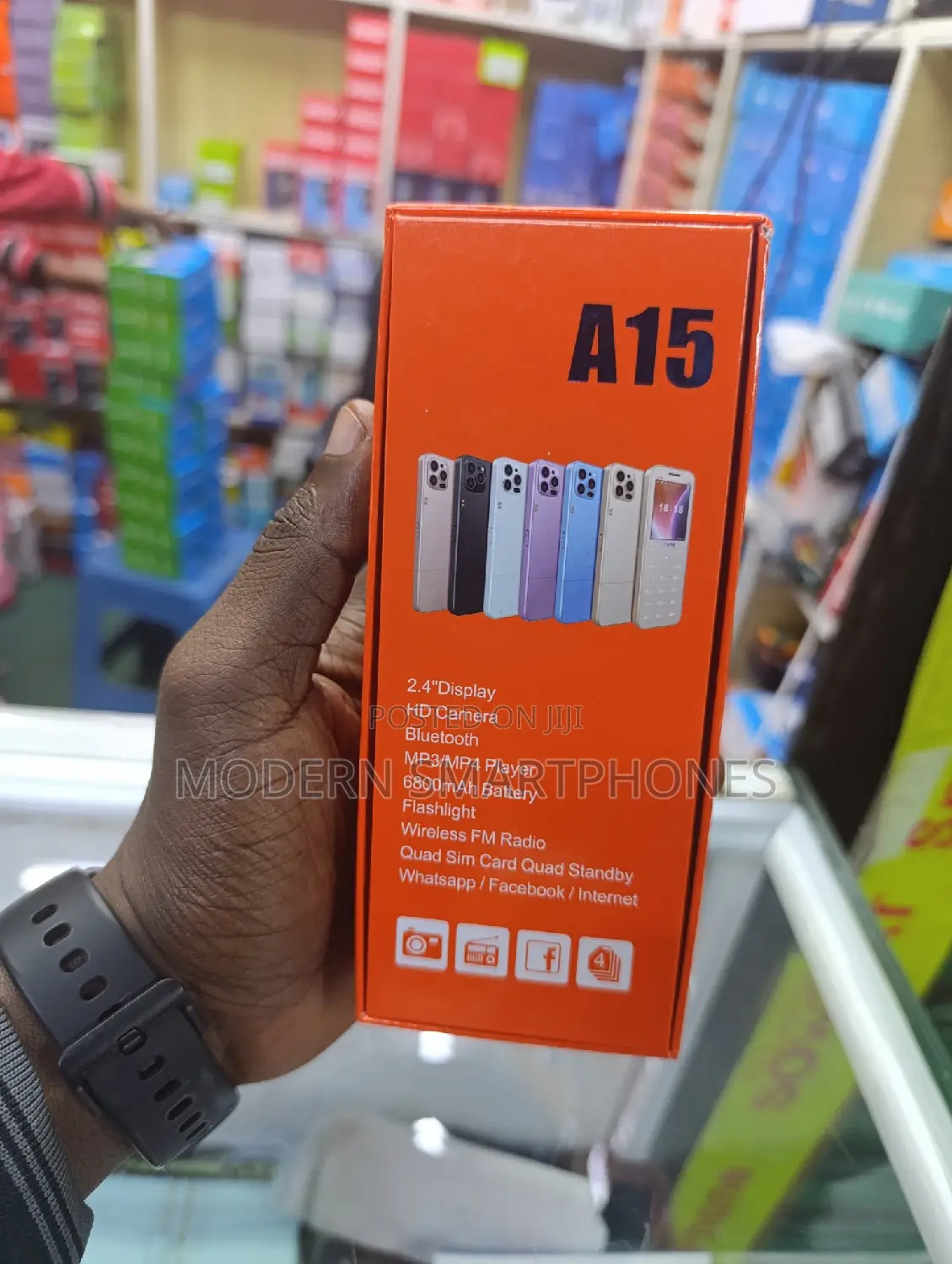 New Mobile Phone Blue