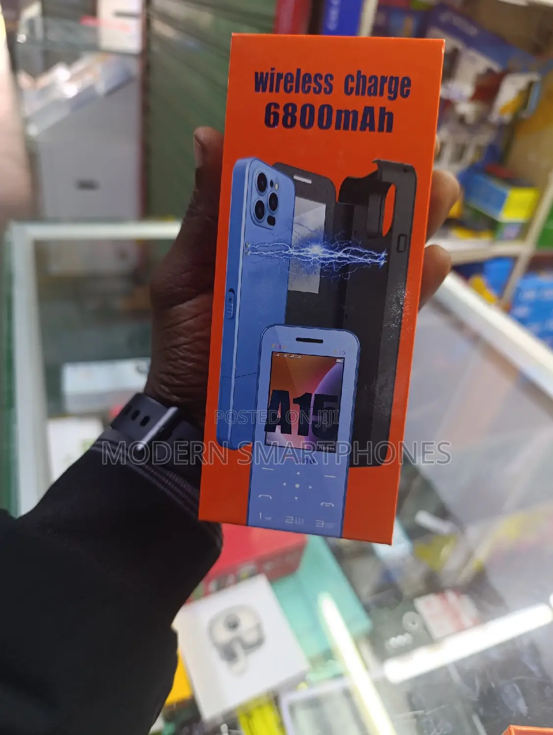 New Mobile Phone Blue