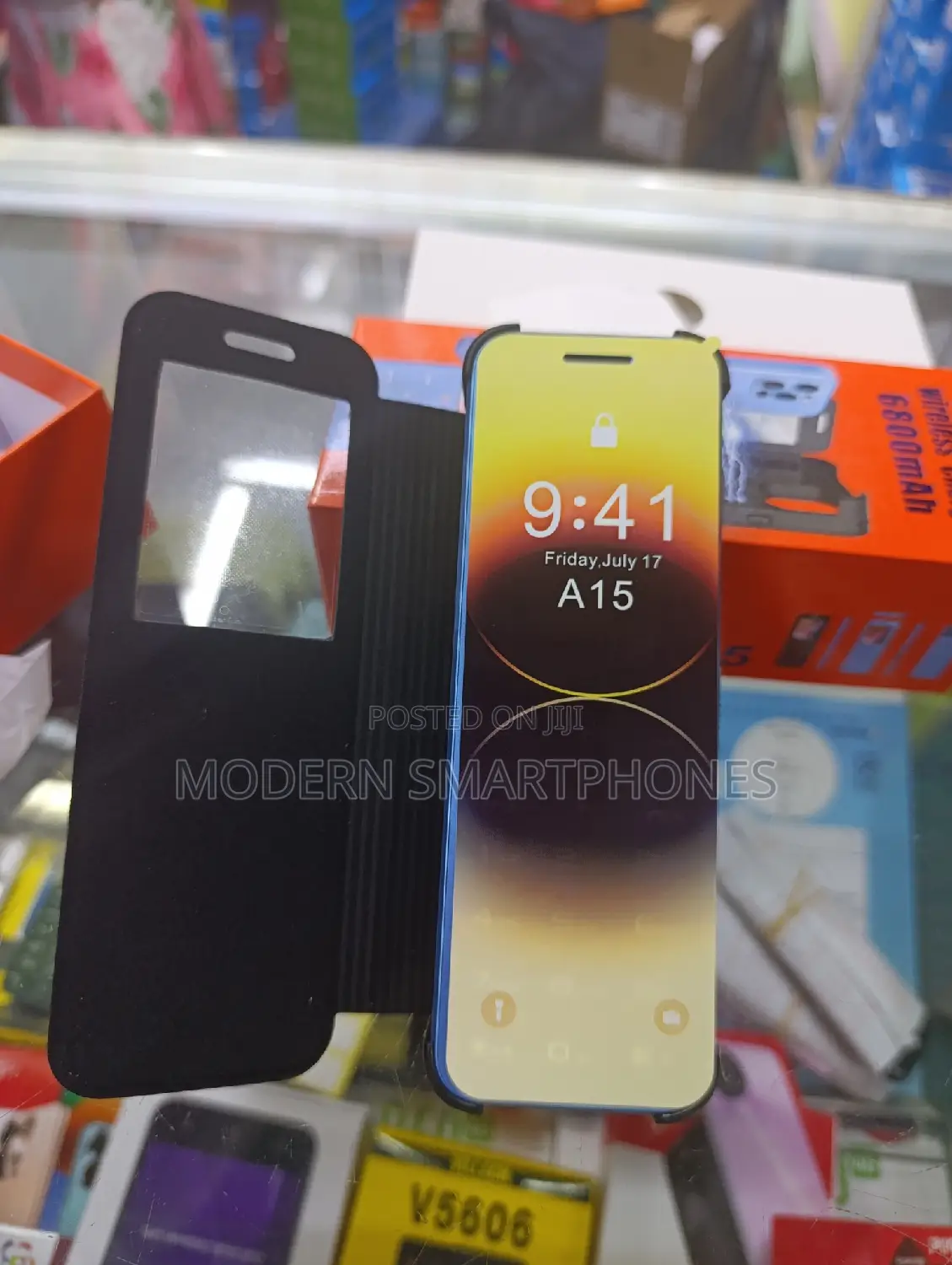 New Mobile Phone Blue