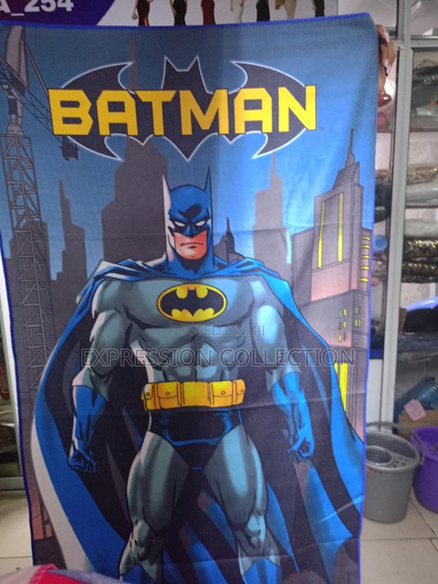 Boys Cartoon Themed Towels