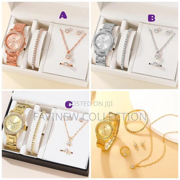 6 in 1 Luxury Jewelry Ladies Gift Set