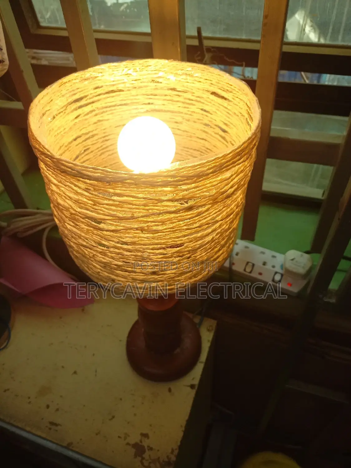 Wooden Traditional Table Lamps