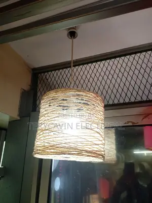 Big Sisal Hanging Lights Shades