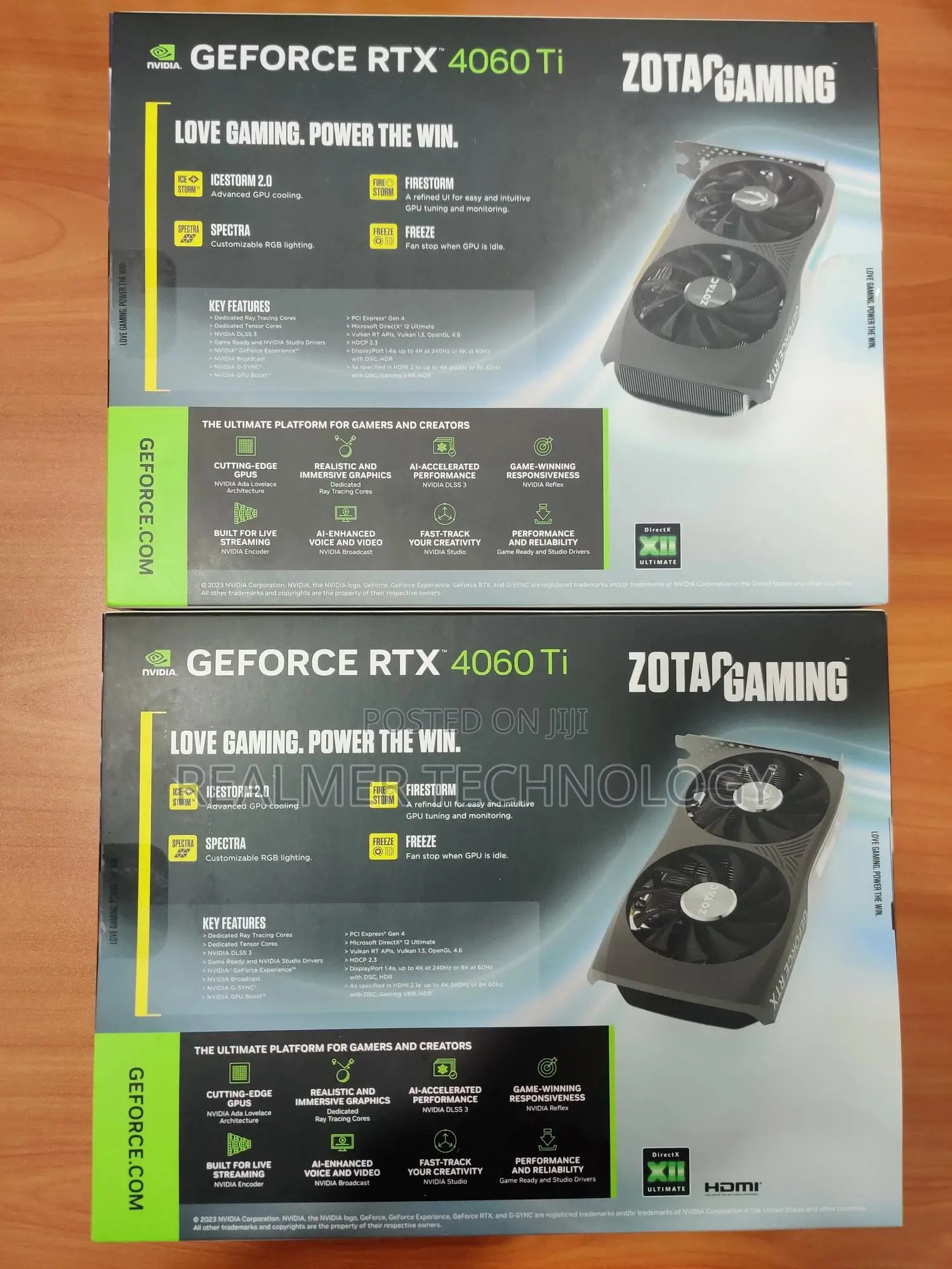 ZOTAC Gaming Geforce RTX 4060ti 8GB Twin Edge