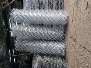 Galvanized Chainlink Fencing 12.5g Mesh 80×80 6fts Height