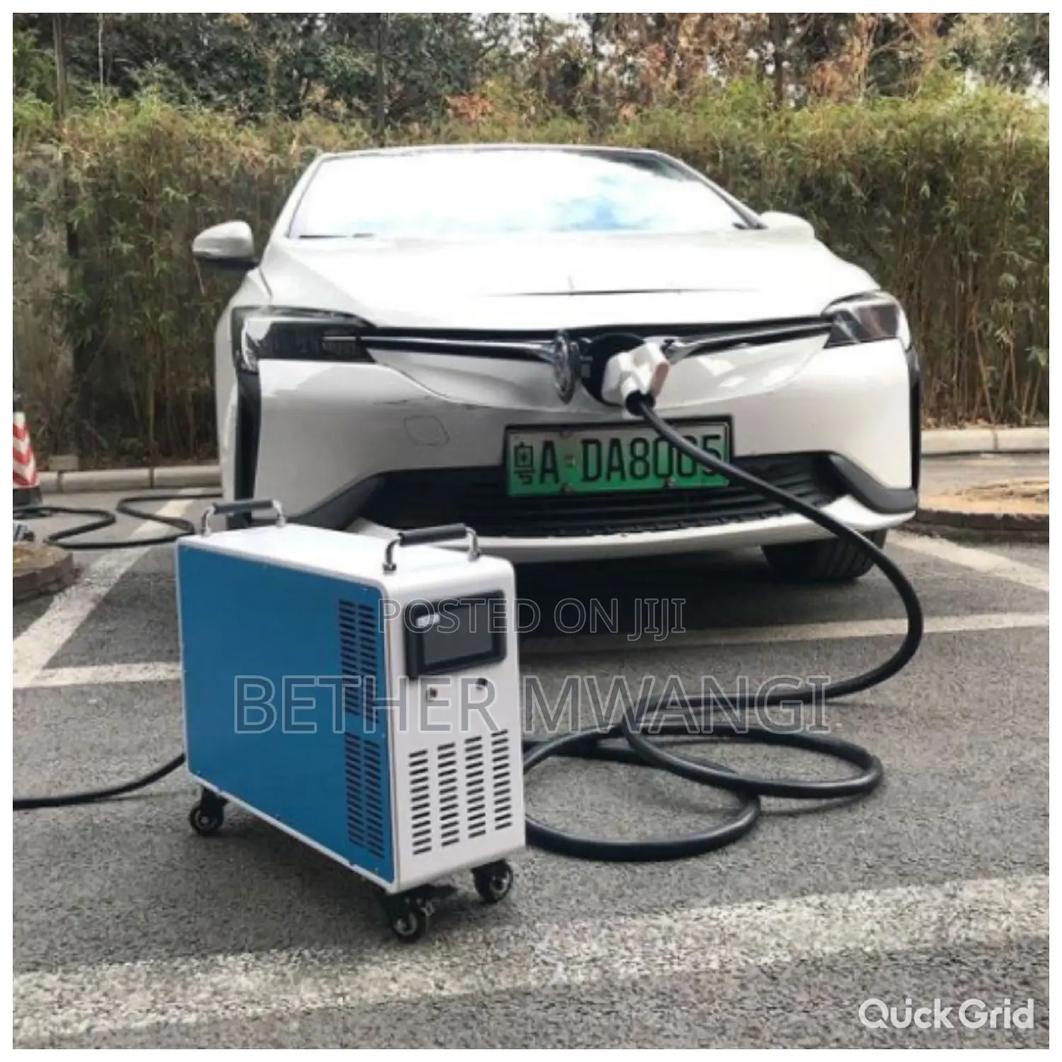 Portable Fast Electric Vehicle Charging Station in Kenya