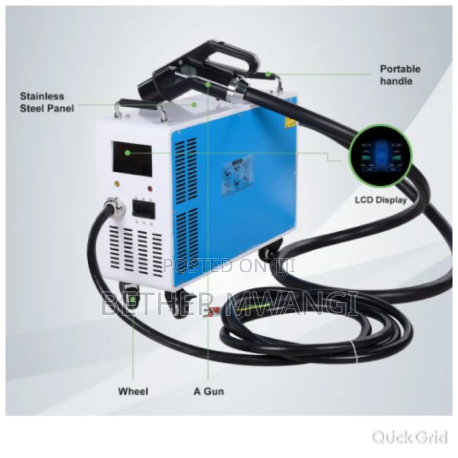 Portable Fast Electric Vehicle Charging Station in Kenya