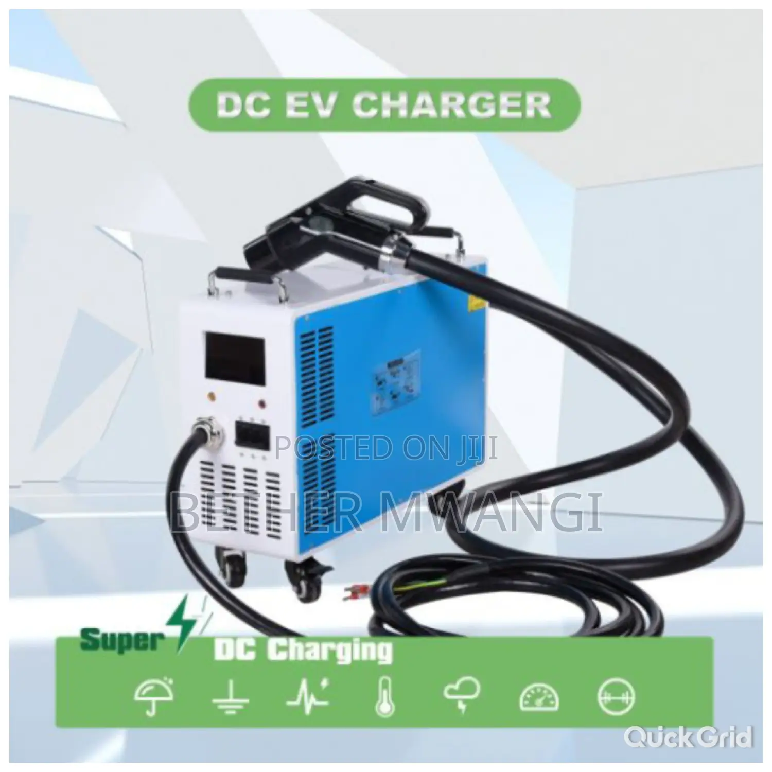 Portable Fast Electric Vehicle Charging Station in Kenya