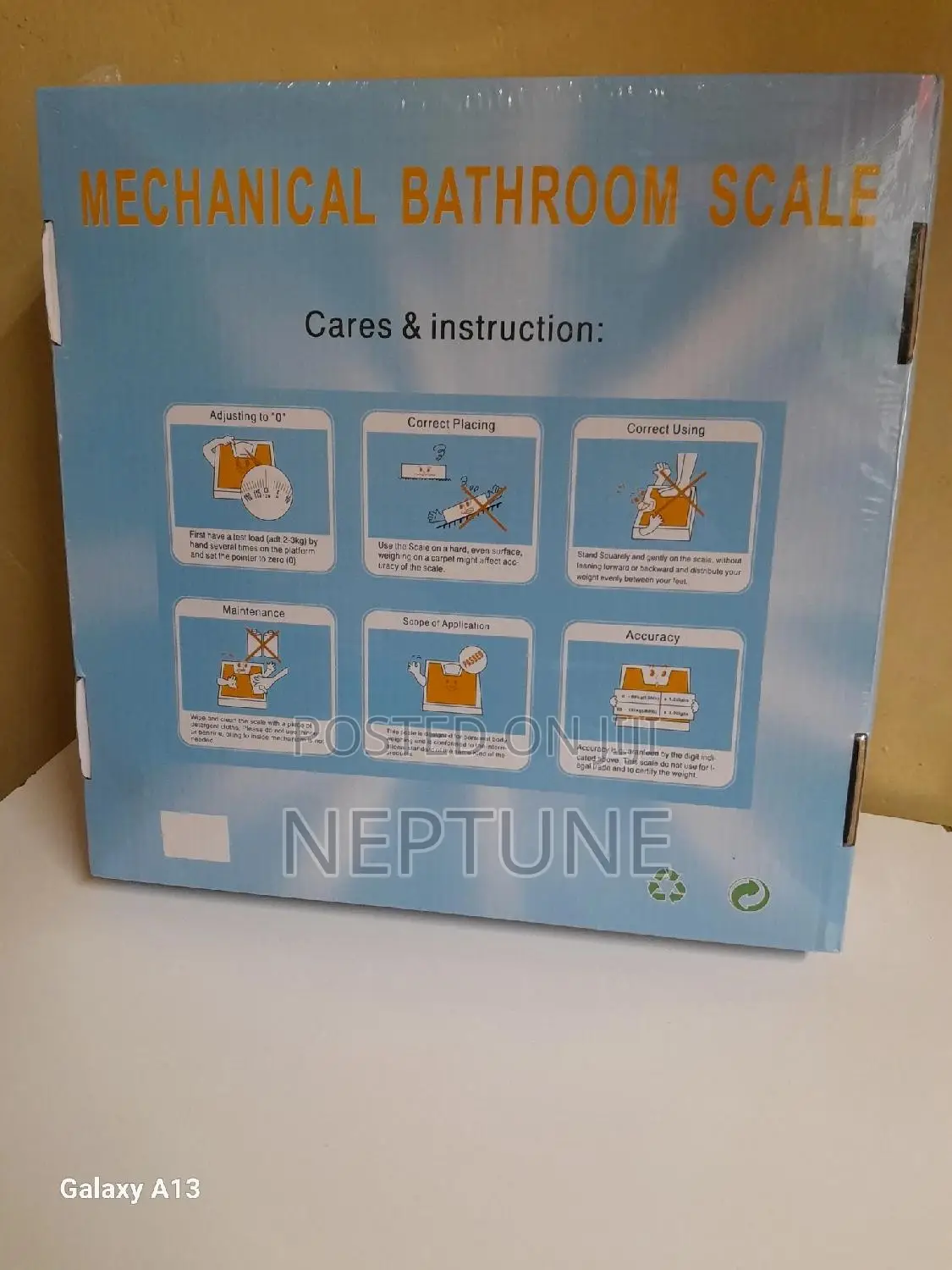 Bathroom Scale Mechanical
