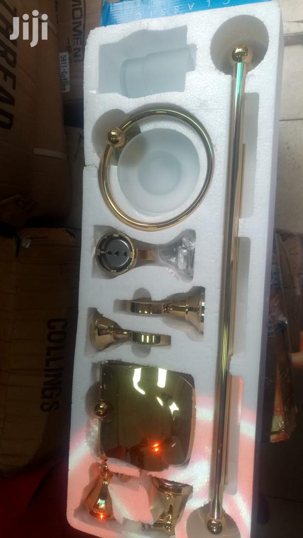 Bathrooms Golden Accessories