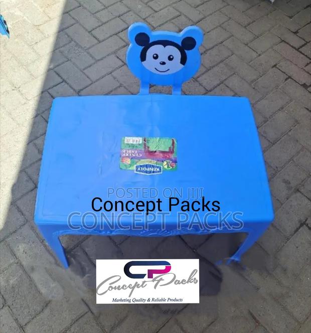 Children Panda Chair + Study / Play Table Set. - main view