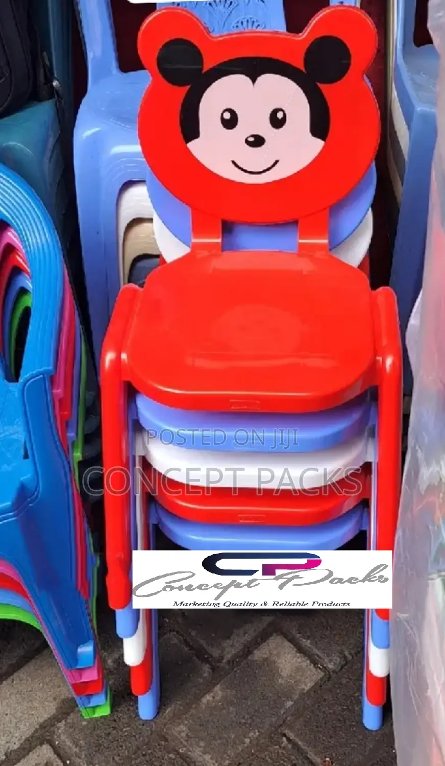 Strong Stackable Playgroup Kindergarten Chairs