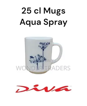 225 Cl Mugs (250ml)
Aqua Spray Per Box
6 Sets (36pcs) in Box