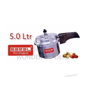 5.0 LTR Saral Aluminum Pressure Cooker