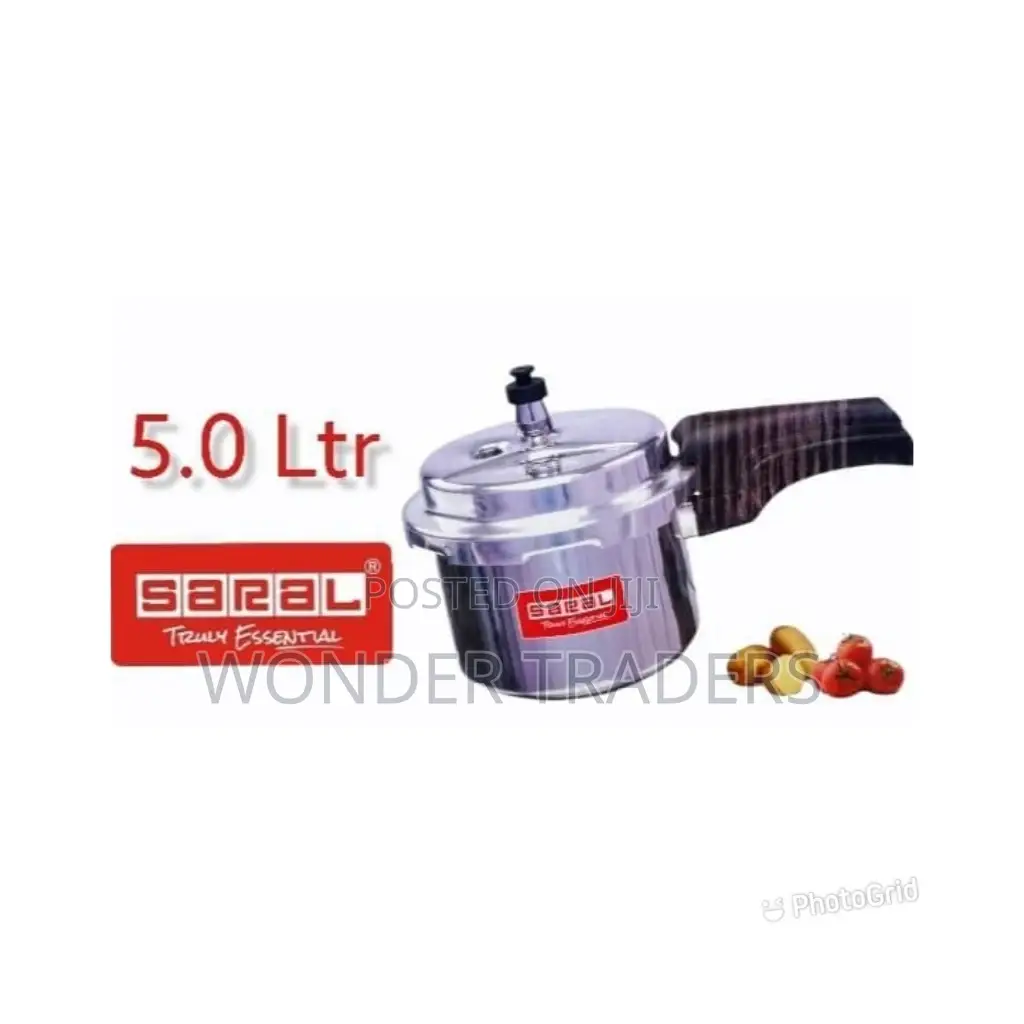 Saral Aluminum Pressure Cooker 5.0litre