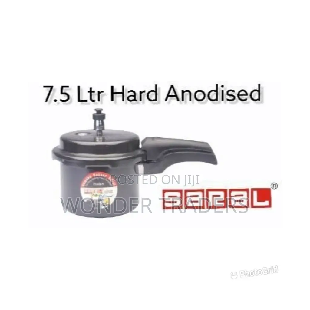 Hard Anodized Pressure Cookers7.5 Litre