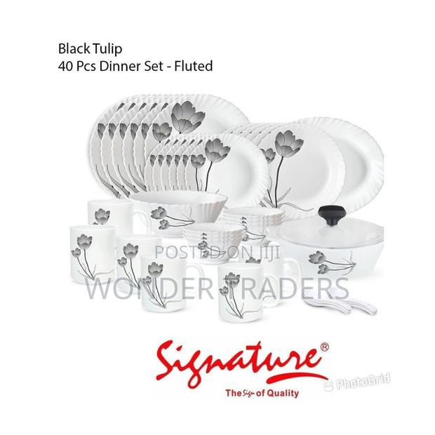Black Tulip 40pcs Signature Dinner Set