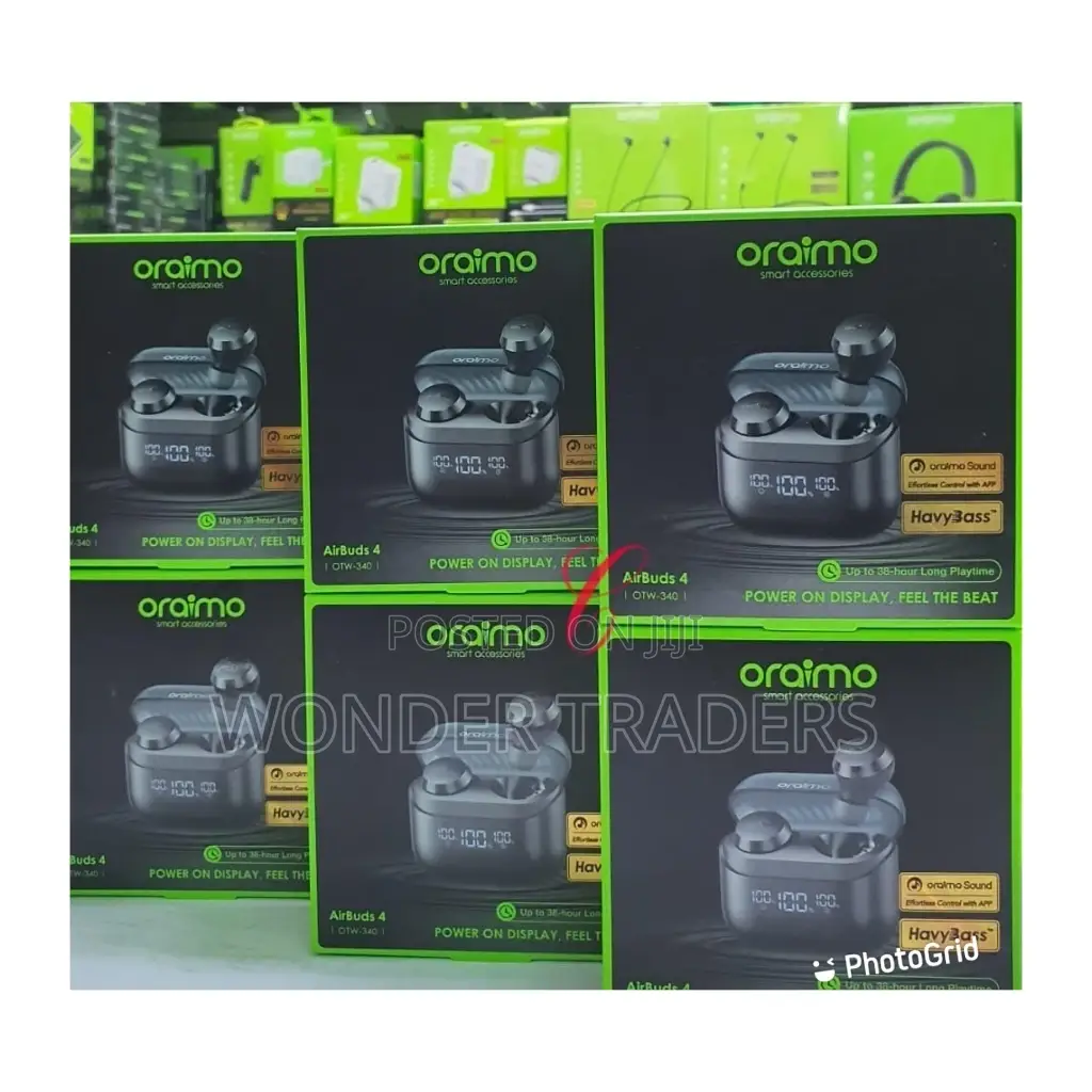 Oraimo Airbuds 4 OTW-340 ENC 38hrs True Wireless Earbuds