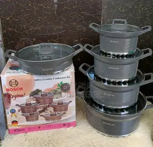 Bocsh 10pc Granite Cookware Set