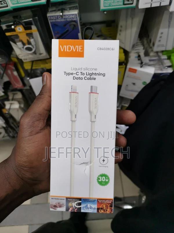 Vidvie Type C to Lightning Fast Charging Data Cable 30W - main view