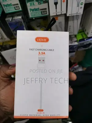 Cable Data VIDVIE iPhone CB424 Fast Charging - Kabel Charge