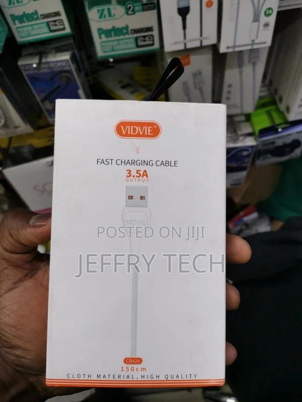 Cable Data VIDVIE iPhone CB424 Fast Charging - Kabel Charge - thumbnail 2