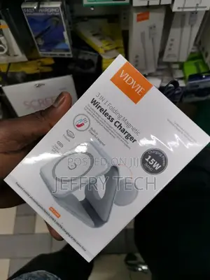 WLC1409 Wireless Charger 2-in-1 Foldable Magnetic Wireless