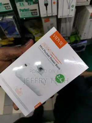 VIDVIE Portable Mini Pocket Powerbank 5000 Mah Type C Power