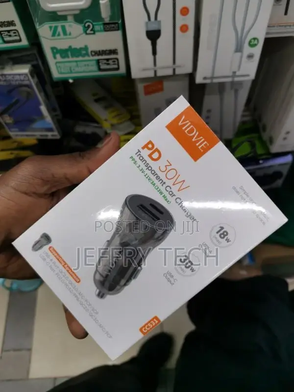 PD 30W Transparent Car Charger CC531