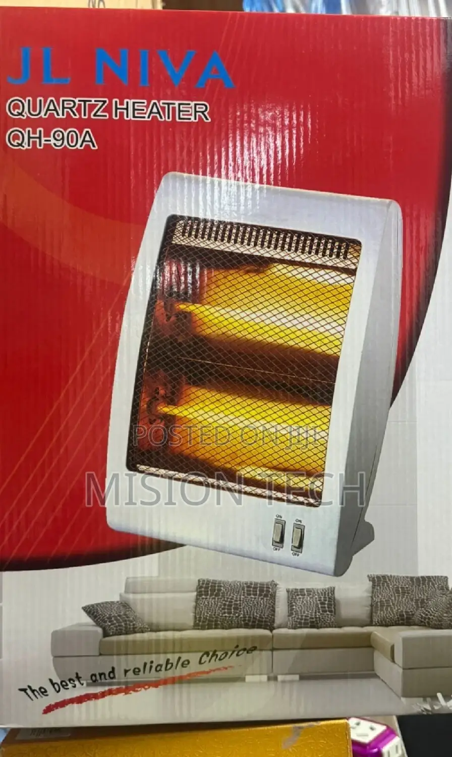 Heater Space/Room Heater With 2 Heat Settings