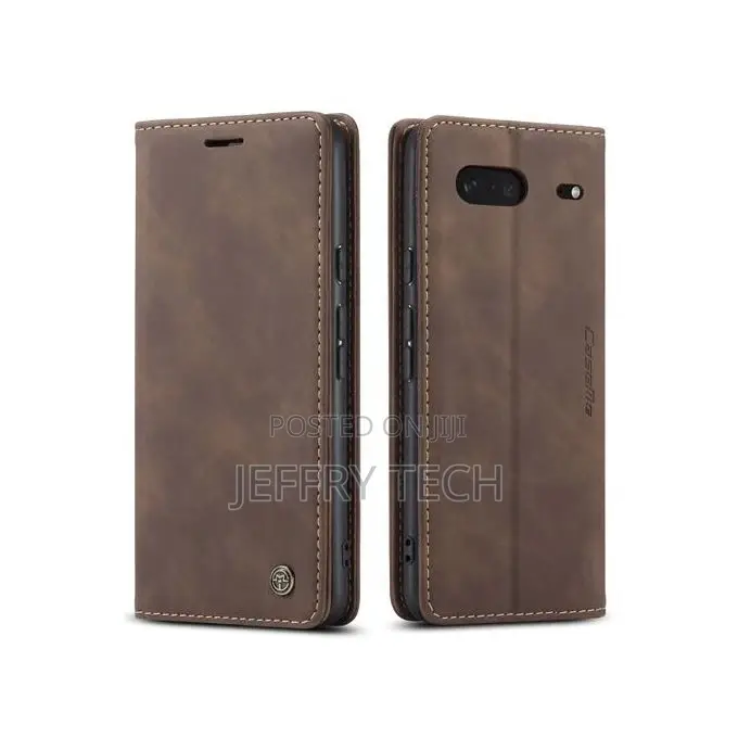 Google Pixel 7 Case, Retro PU Leather Wallet Case Card Slots