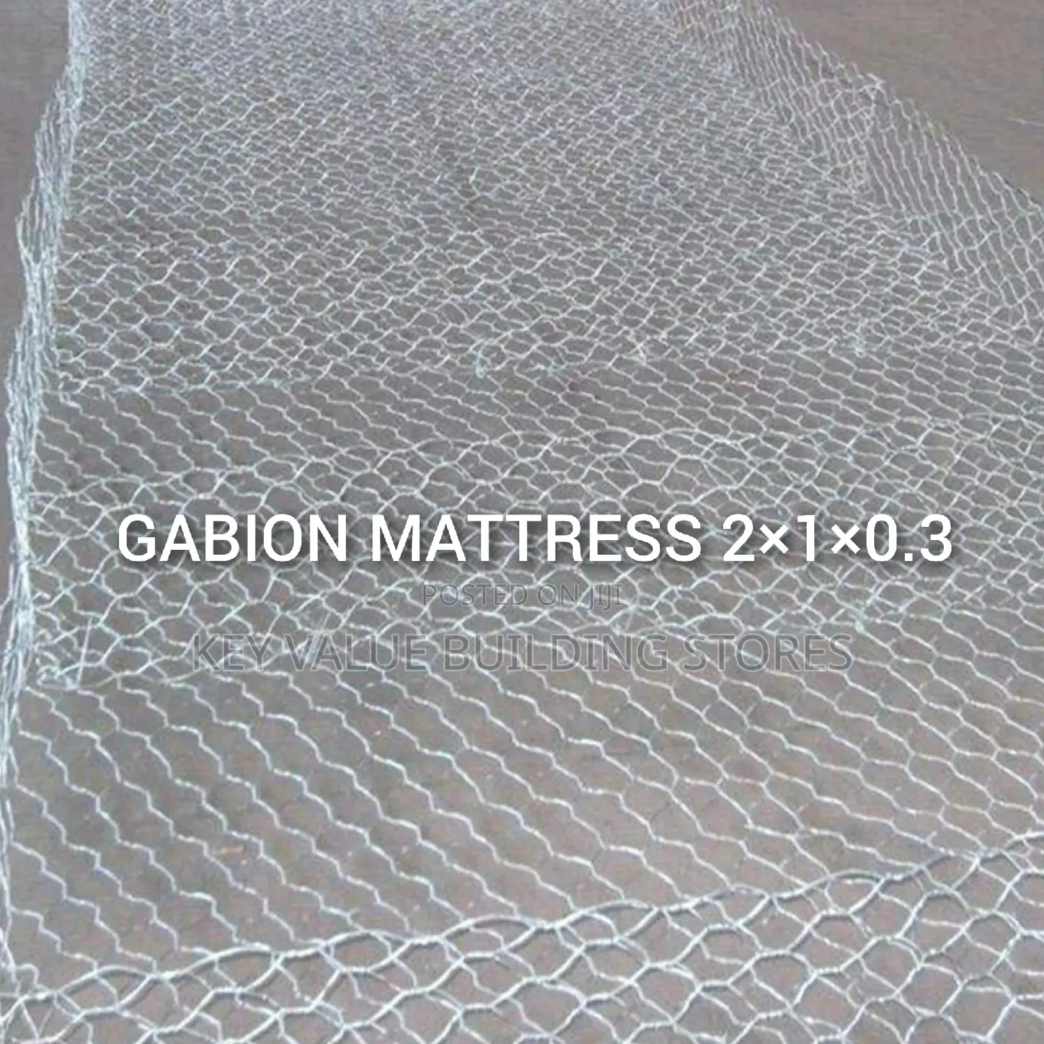 GALVANIZED GABION BOXES/Mattresses 2×1×0.5
