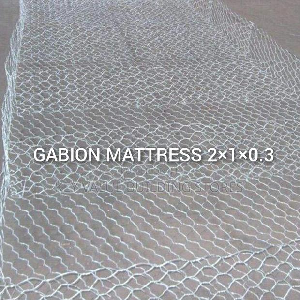 GALVANIZED GABION BOXES/Mattresses 2×1×0.5