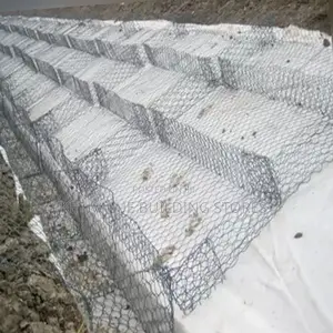 Galvanized Gabion Boxes Mesh