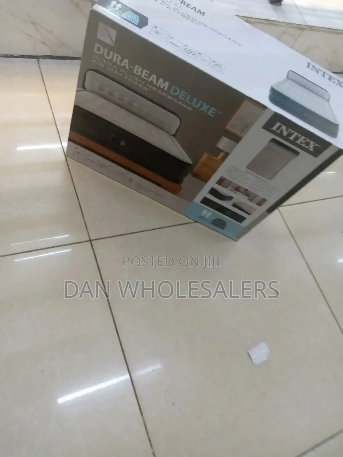 Intex Dura Super Nice Airbed With Inbuilt Electric Pump