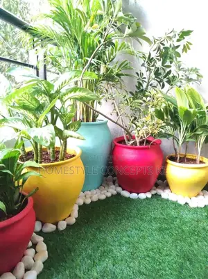 Artificial Grass Flowers Plants Wall Backdrop Design