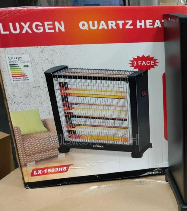 Quality Quartz 3 Face Room Heater Luxgen -LX-1502