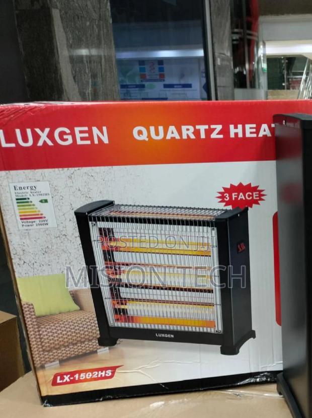 Quality Quartz 3 Face Room Heater Luxgen