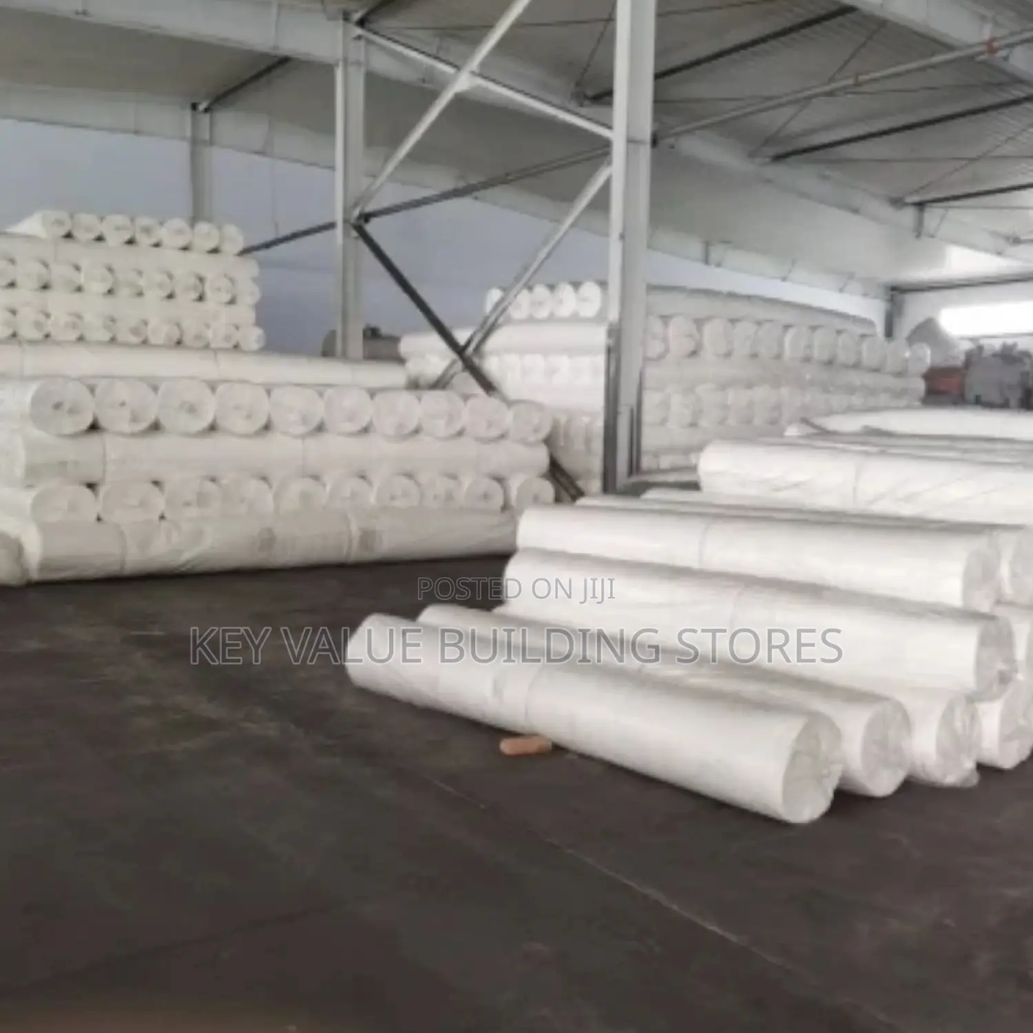 Non Woven White Geotextile Fabric Membrane 100GSM