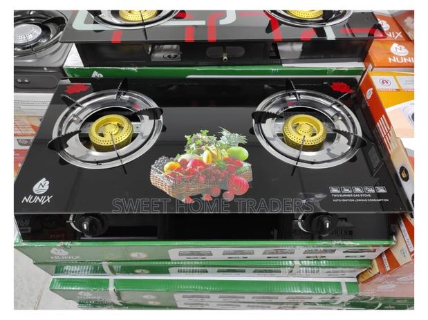 Nunix Table Top Glass 2 Burner