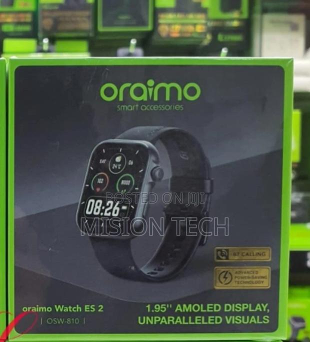 Oraimo Smart Watch1.95’AMOLED Screen Bluetooth Call IP68 - thumbnail 2