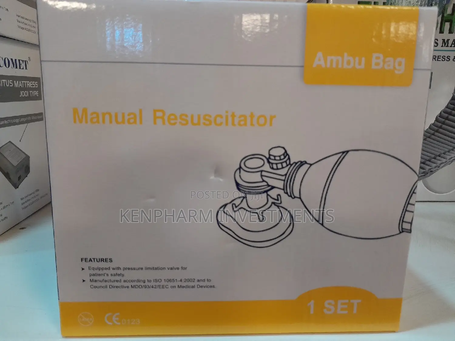 Adult Ambubag/ Silicone Manual Resuscitator