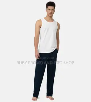 Quality Designer Assorted White Cotton 4 Pack Men's Vests