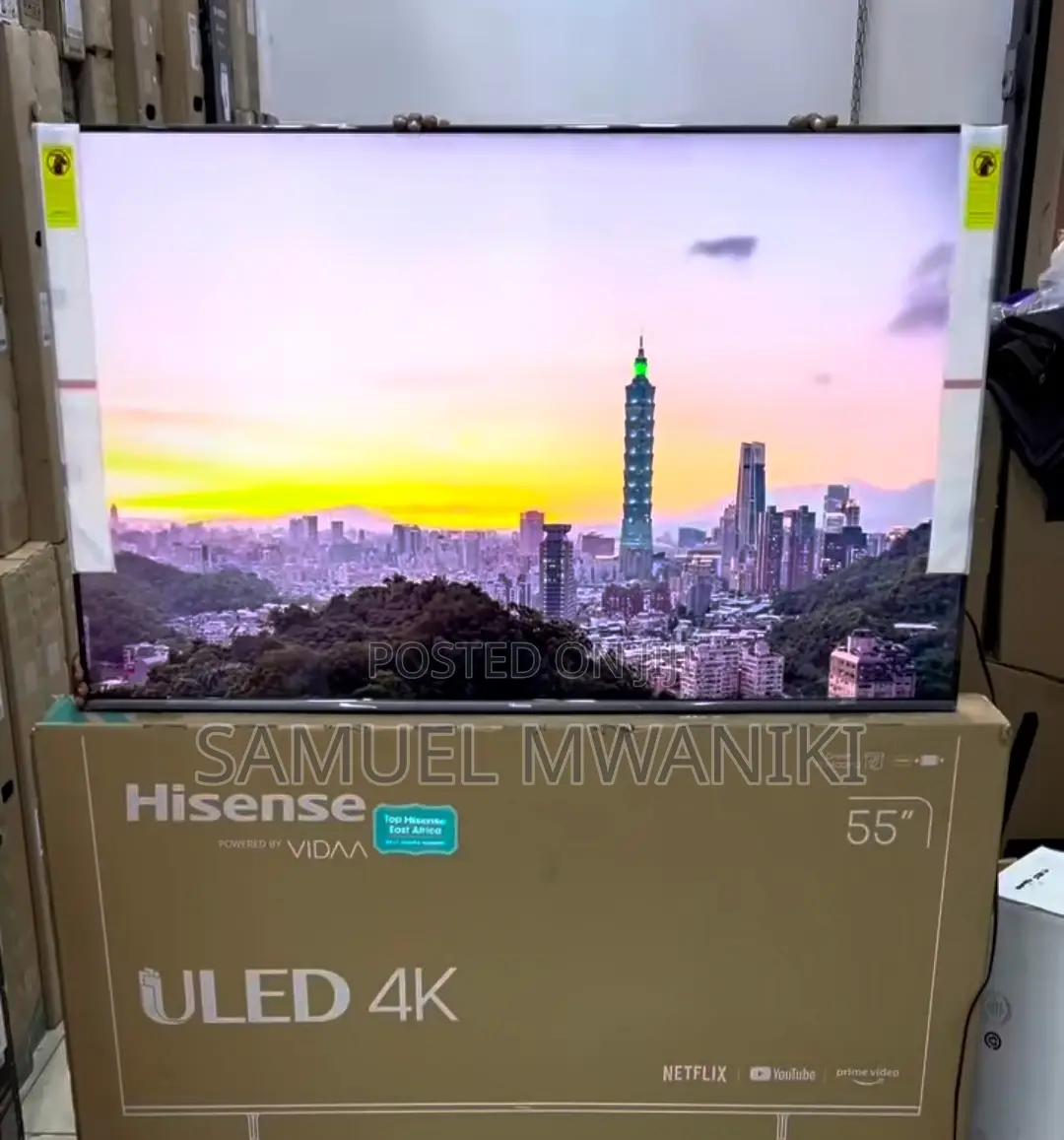 Hisense 55′′ Uled Qled Smart Uhd Tv Hdr+ With Voice Control